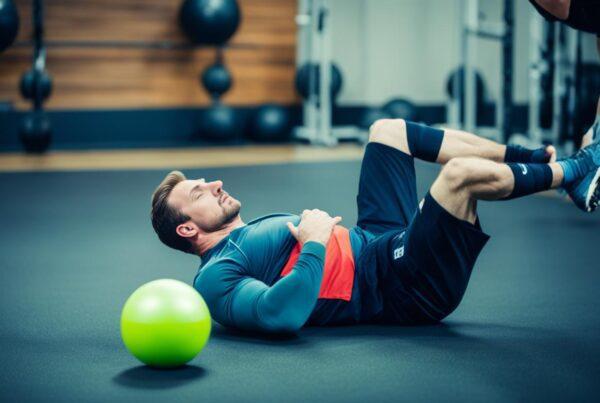 Ab exercises with a ball