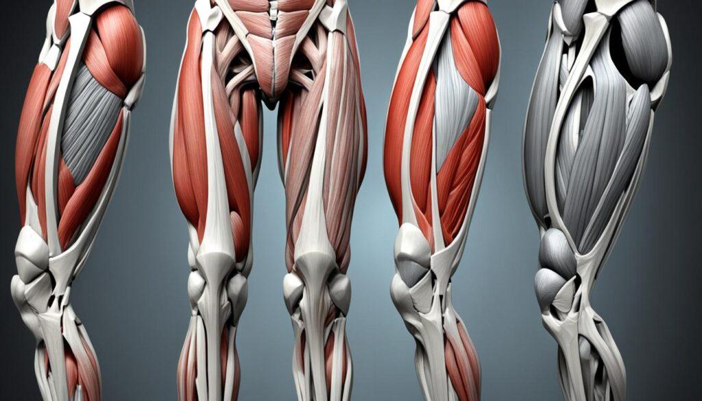 Anatomy of the quadriceps muscle